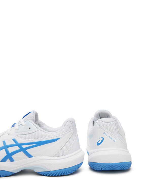 Asics Asics Tenisa apavi Gel-Game Gs Clay/Oc 1044A082 Balts