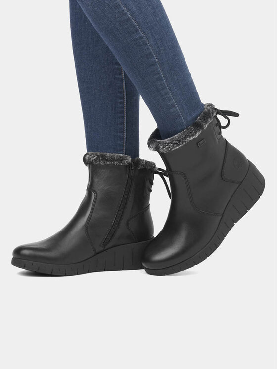 Rieker Rieker Stiefeletten Y1350-00 Schwarz