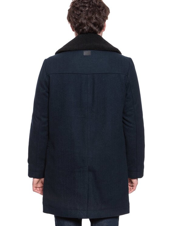 Lee Lee Cappotto PEACOAT Blu Regular Fit