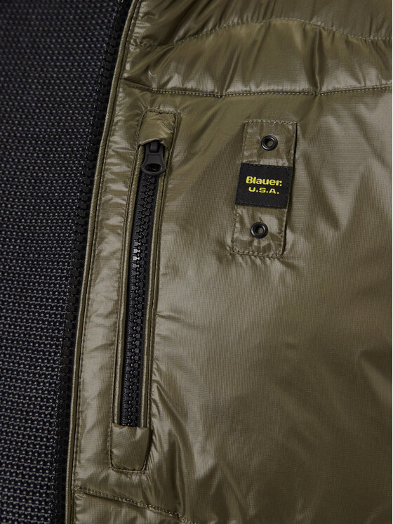 Blauer Blauer Vatovaná bunda 25WBLUC03075 006355 Khaki Regular Fit