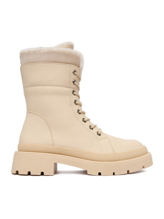 DeeZee DeeZee Schnürschuhe 13096-19 Beige