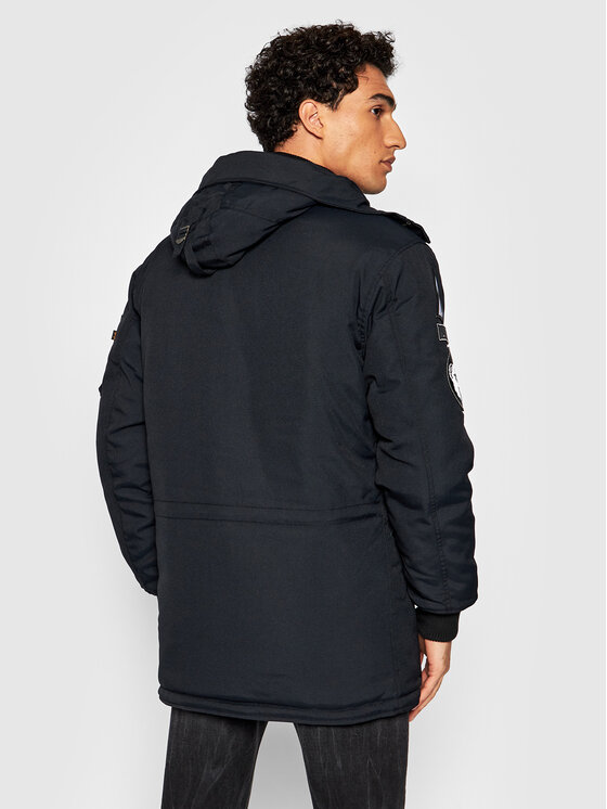 Alpha Industries Alpha Industries Kurtka zimowa Arctic Discoverer 118100 Czarny Regular Fit