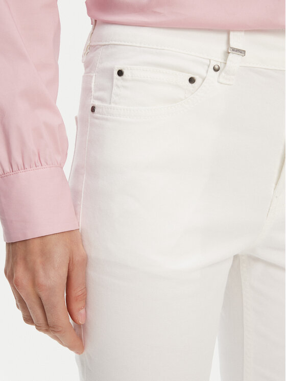 United Colors Of Benetton United Colors Of Benetton Blugi 46QRDE010 Écru Flare Fit