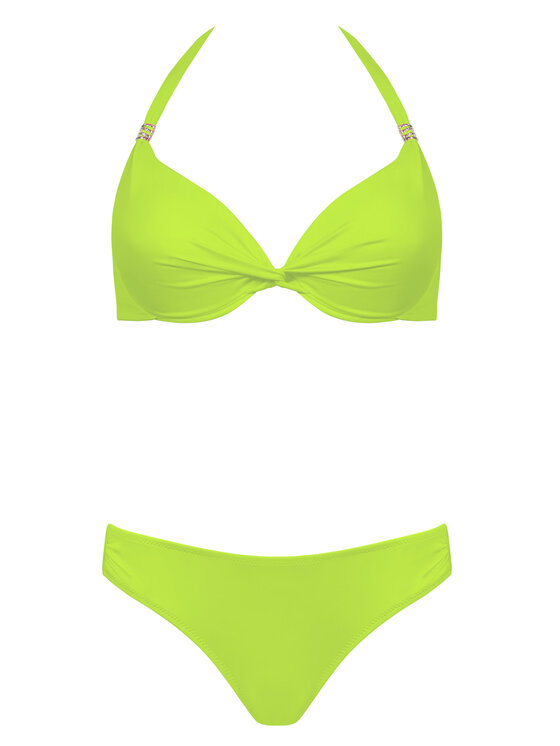 Miss Lou Miss Lou Bikini ML008 Zielony