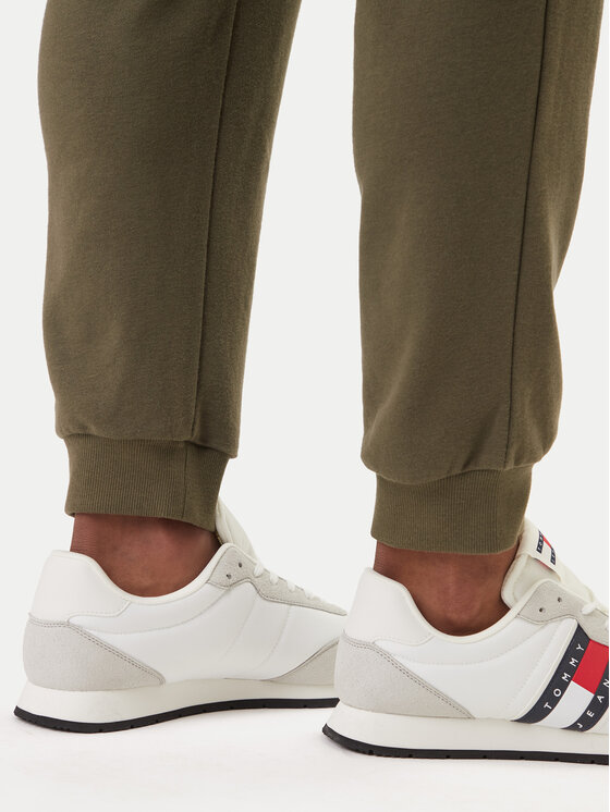 Tommy Hilfiger Tommy Hilfiger Melegítő alsó UM0UM03664 Khaki Regular Fit
