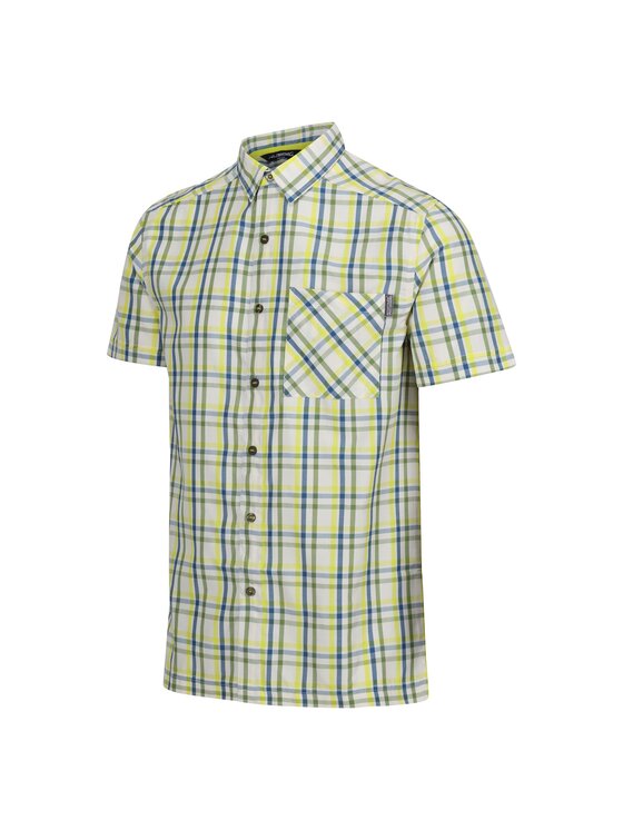 Regatta Regatta Koszula Mindano VIII Zielony Short Fit
