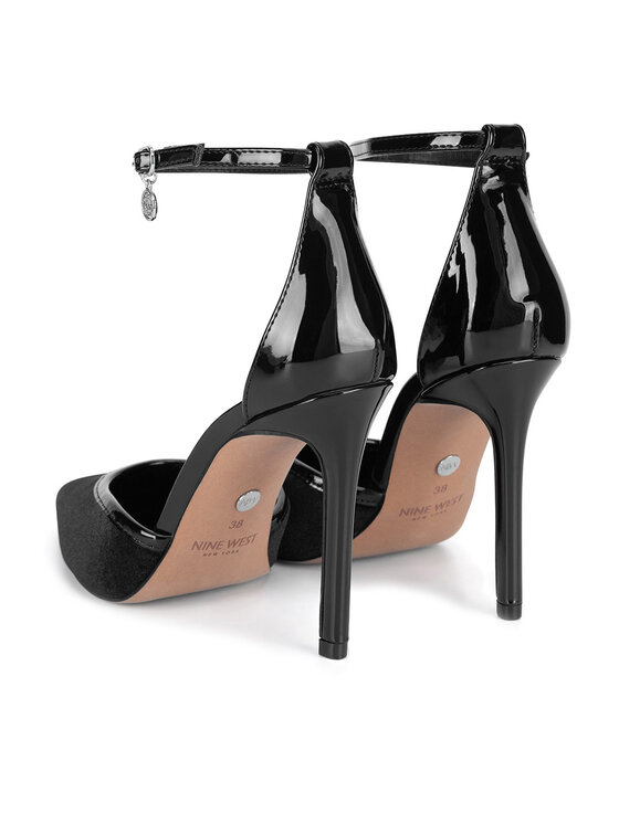 Nine West Nine West Pantofi cu toc subțire WFA2996-1 Negru