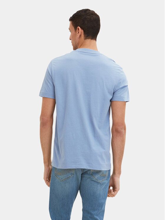Tom Tailor Tom Tailor Tricou 1035611 Albastru celest Regular Fit
