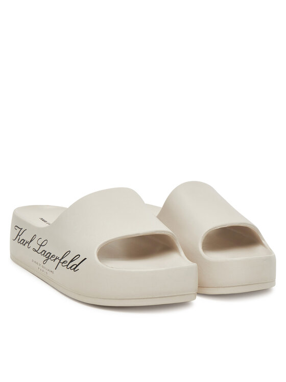 KARL LAGERFELD KARL LAGERFELD Şlapi Kobo II KL86000 Alb