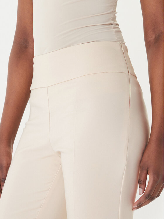 Rinascimento Rinascimento Spodnie materiałowe CFC0127876003 Beżowy Slim Fit