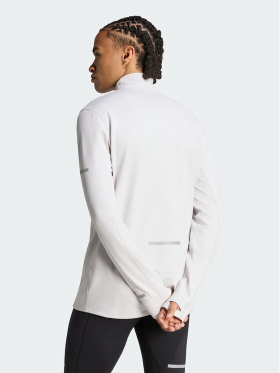 adidas adidas Bluza techniczna 169789 Szary jasny Slim Fit