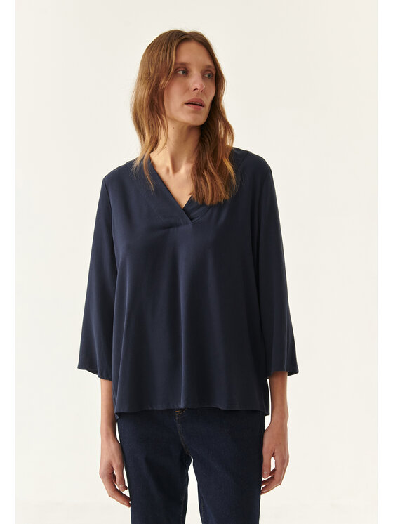 TATUUM TATUUM Bluzka SIMPLENA Granatowy Loose Fit