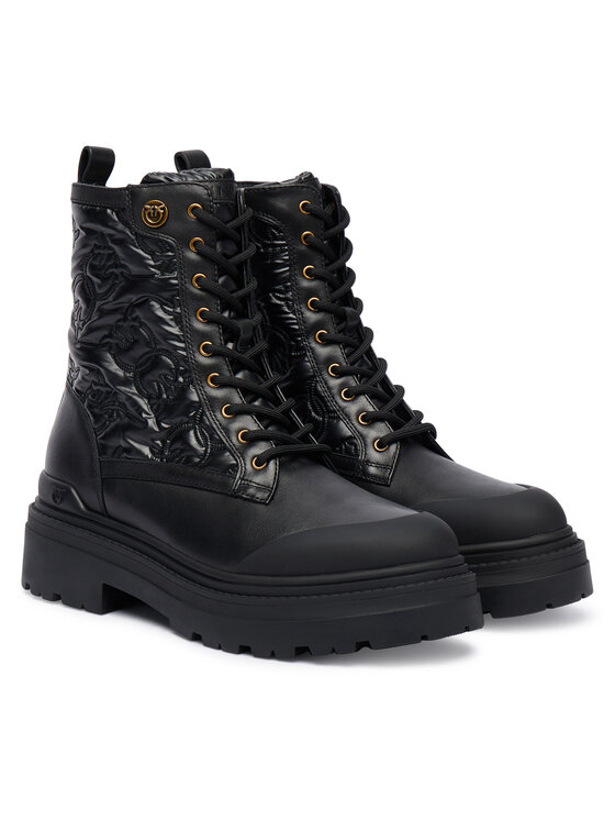 PINKO PINKO Schnürschuhe Mia 25 SD0401T047 Schwarz