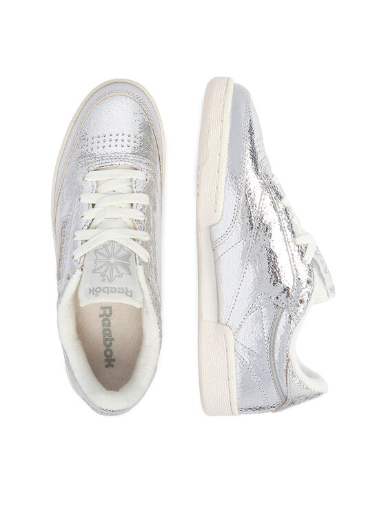 Reebok Reebok Сникърси EOSS-CLUB C 85 100271719 Сребрист