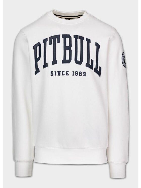 PITBULL PITBULL Bluza NORTON Biały Regular Fit
