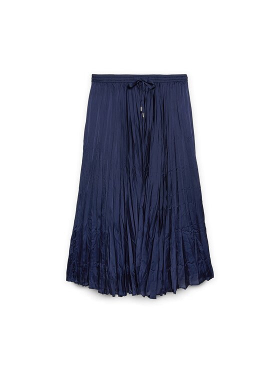 Fiorella Rubino Fiorella Rubino Gonna midi 1206L000495N034 Blu A-Line Fit