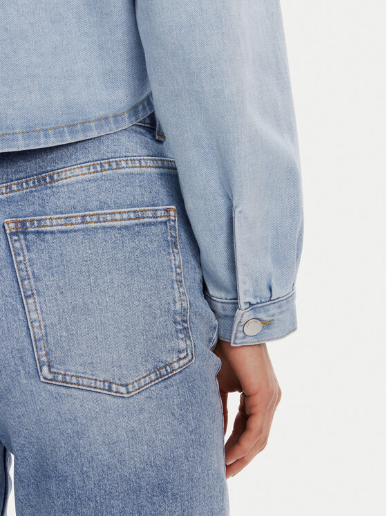 JDY JDY Kurtka jeansowa Marly 15338847 Błękitny Oversize