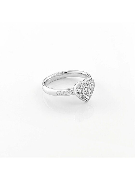Guess Guess Pierścionek UBR79028-50 Srebrny