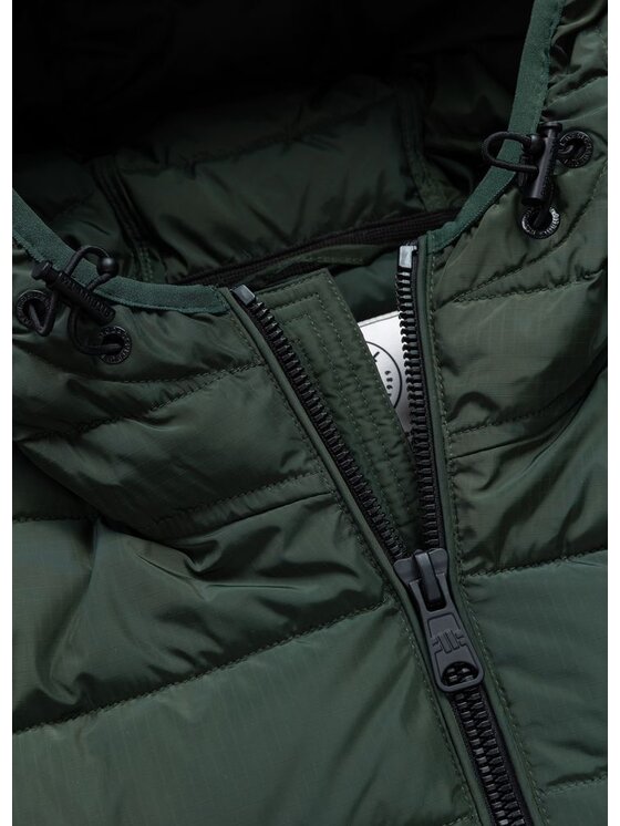 PITBULL PITBULL Kurtka zimowa SEACOAST III Zielony Regular Fit