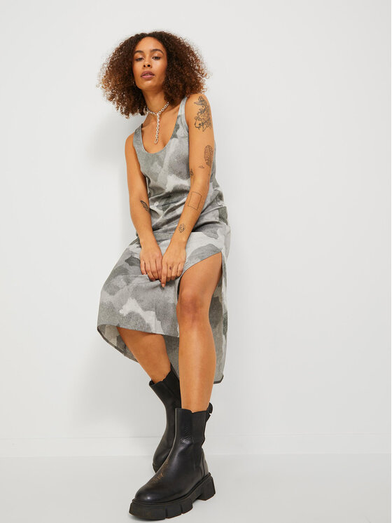 Vestito 12227459 Grigio Relaxed Fit