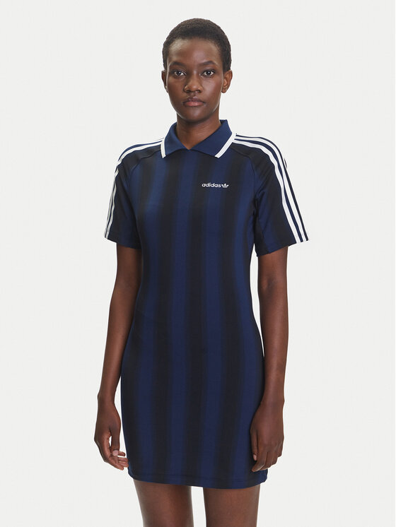 adidas adidas Každodenní šaty Football Inspired Graphic JW5143 Tmavomodrá Regular Fit