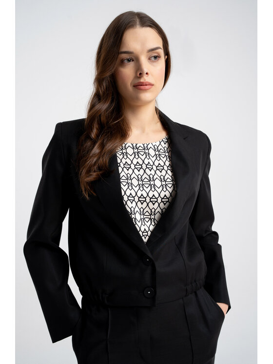 CLICK CLICK Σακάκι 70-902 Μαύρο Loose Fit