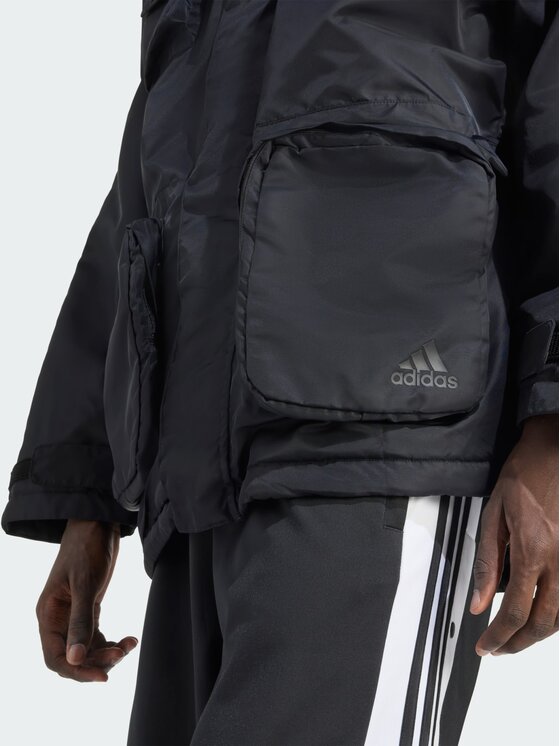 adidas adidas Parka 154239 Czarny Loose Fit