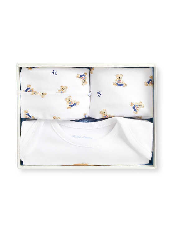 Polo Ralph Lauren Polo Ralph Lauren Детски комплект 320P00760001 Бял