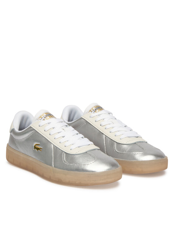 Lacoste Lacoste Sneakersy Baseshot  50SFA0031 Stříbrná
