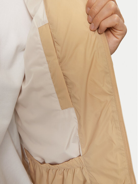 Tommy Jeans Tommy Jeans Winterjacke DM0DM20003 Beige Relaxed Fit