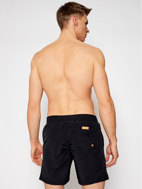 Guess Guess Плувни шорти F02T01 TEL27 Черен Regular Fit