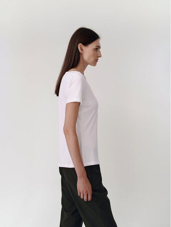 TATUUM TATUUM Bluzka MIKAJA Biały Classic Fit