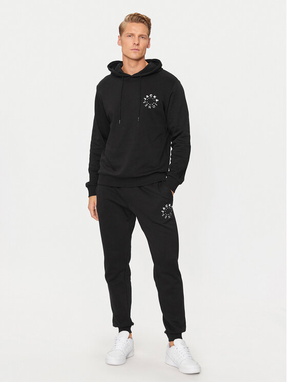 Jack&Jones Jack&Jones Trenerka Warrior 12248814 Crna Regular Fit