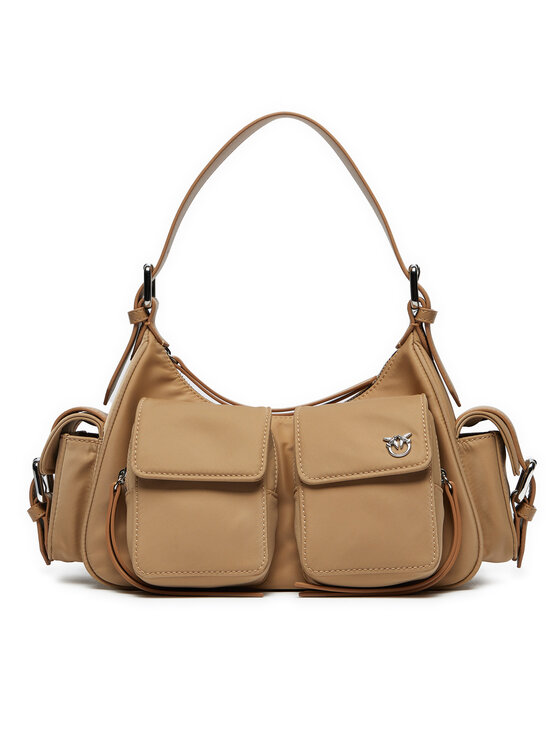 Фото - Женская сумка Pinko Сумка Cargo Bag Classic Коричневий 
