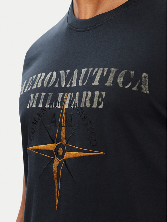 Aeronautica Militare Aeronautica Militare Póló 262TS2582UJ00750 Sötétkék Regular Fit