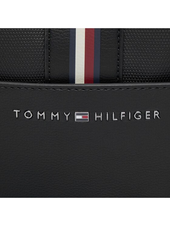Tommy Hilfiger Tommy Hilfiger Umhängetasche Th Corporate Mini Reporter AM0AM11829 Schwarz