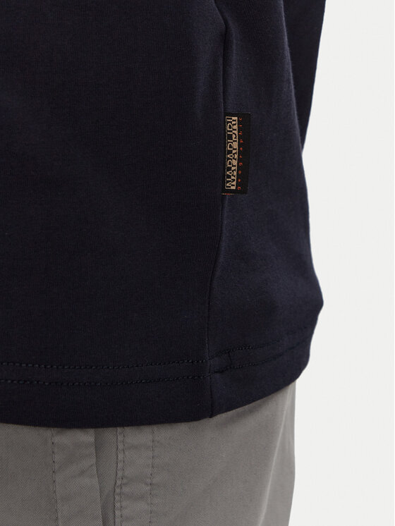 Napapijri Napapijri T-Shirt S-Vignoni NP0A4ILX Tmavomodrá Regular Fit