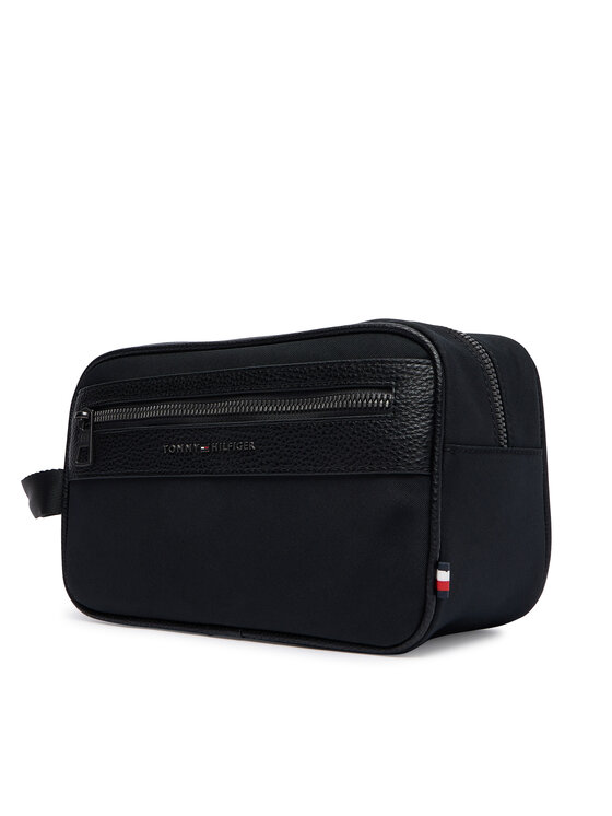 Tommy Hilfiger Tommy Hilfiger Τσαντάκι καλλυντικών Th Repreve Washbag AM0AM14514 Μαύρο