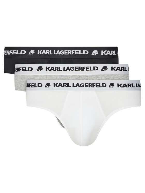 KARL LAGERFELD Komplet 3 par slipów A1M47152 Kolorowy