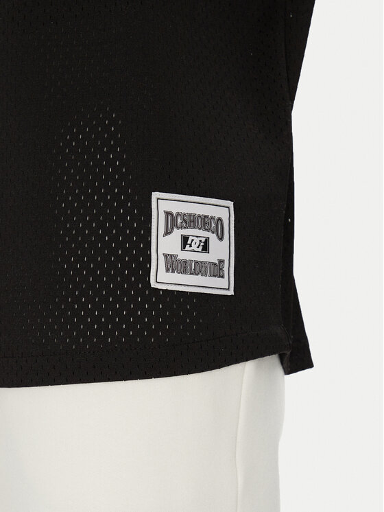 DC DC T-Shirt No Hitter ADYKT03254 Czarny Regular Fit