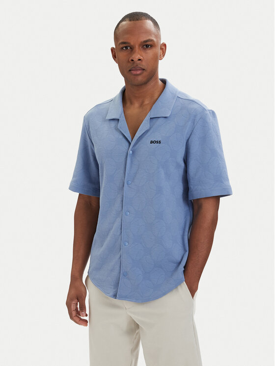 BOSS BOSS Camicia Member Jacq 50559577 Azzurro chiaro Relaxed Fit