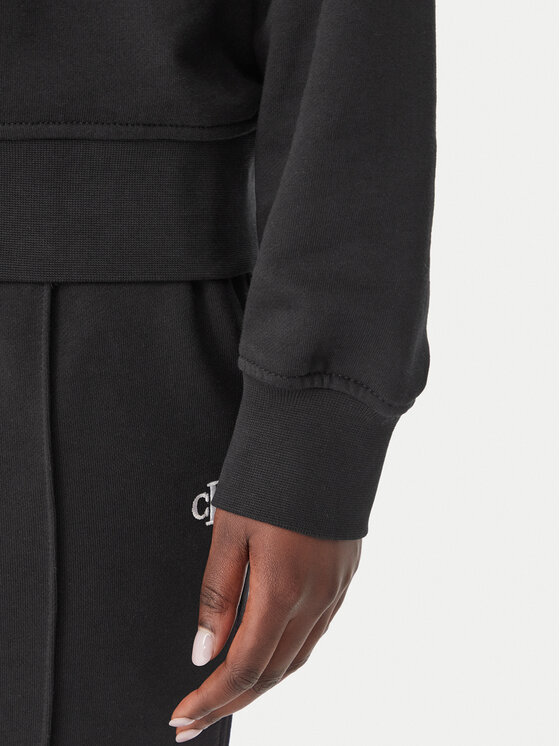 Calvin Klein Jeans Calvin Klein Jeans Bluza Monogram LV047F223G Czarny Regular Fit
