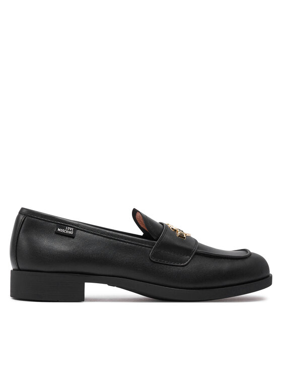 LOVE MOSCHINO Loaferke JA10162G1IIA0000 Črna