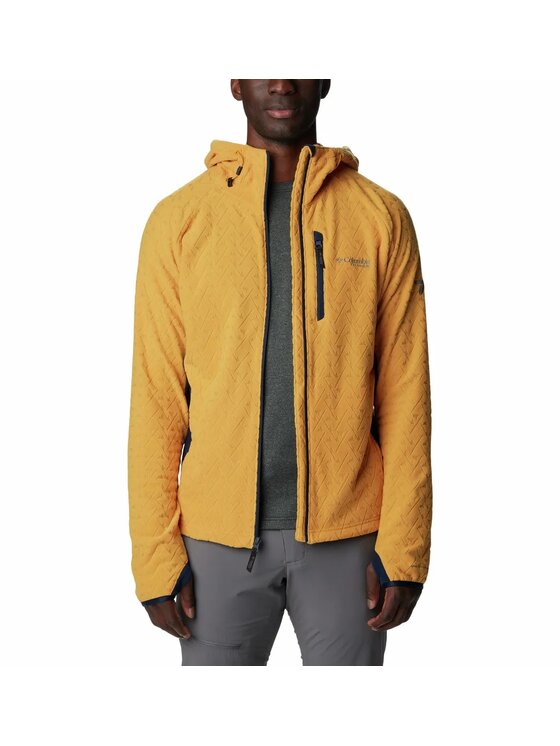 Columbia Columbia Bluza 205333 Żółty Regular Fit