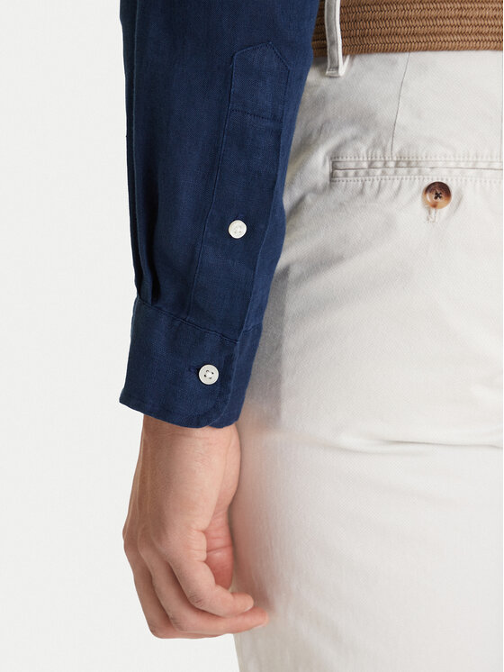 Polo Ralph Lauren Polo Ralph Lauren Риза 710968915506 Тъмносин Slim Fit