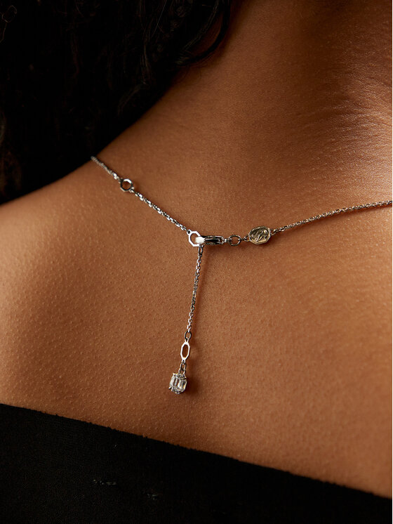 Swarovski Swarovski Naszyjnik Stilla 5693405 Srebrny