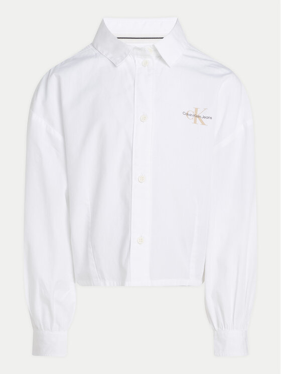 Calvin Klein Jeans Calvin Klein Jeans Camicia IG0IG02525 Bianco Relaxed Fit