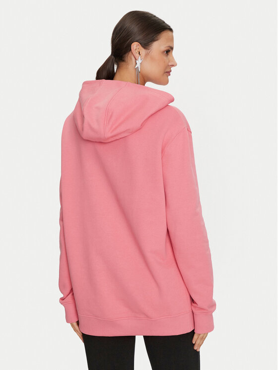 Guess Guess Bluza Sara V4YQ00 K68I4 Różowy Relaxed Fit
