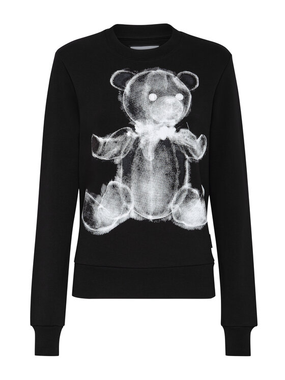 PHILIPP PLEIN PHILIPP PLEIN Bluza 985 Czarny Regular Fit