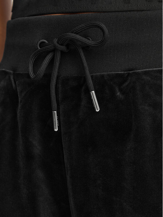 Guess Guess Teplákové kalhoty V3BB26 K0232 Černá Regular Fit